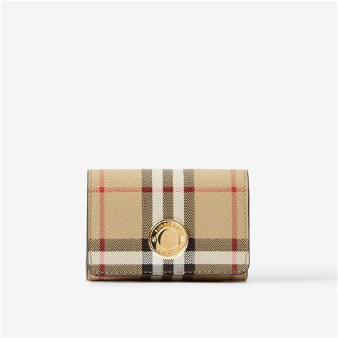 burberry card case with chain|burberry check card case.